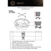 Накладная люстра APLOYT APL.864.17.50