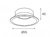 ITALLINE reflector for 3160 black