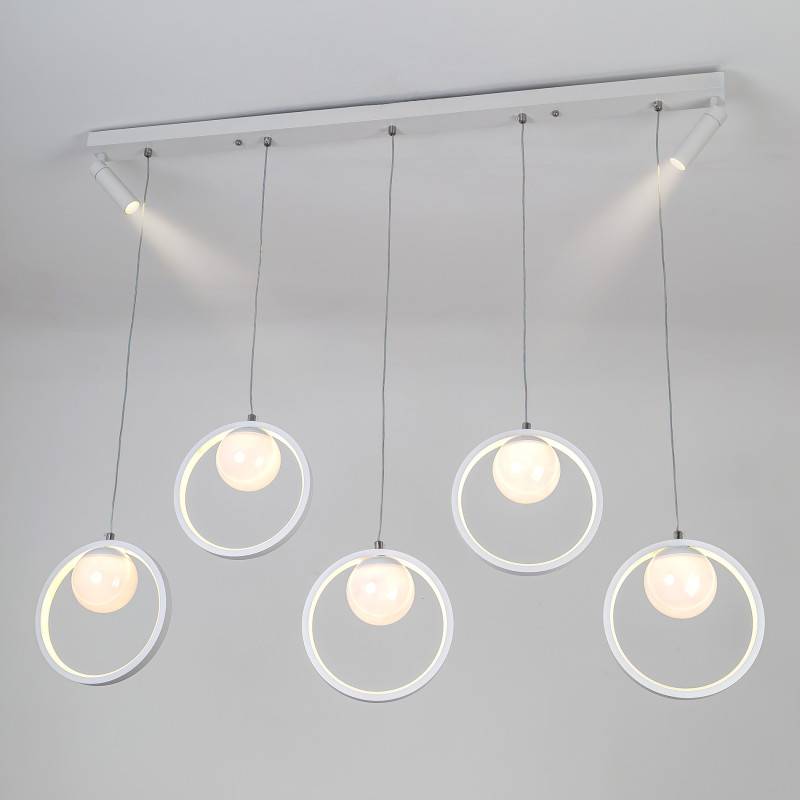 Подвесной светильник LED4U L7103-7 WТ