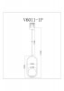 Подвесной светильник Moderli V11586-1P
