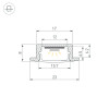 Профиль Arlight 065811