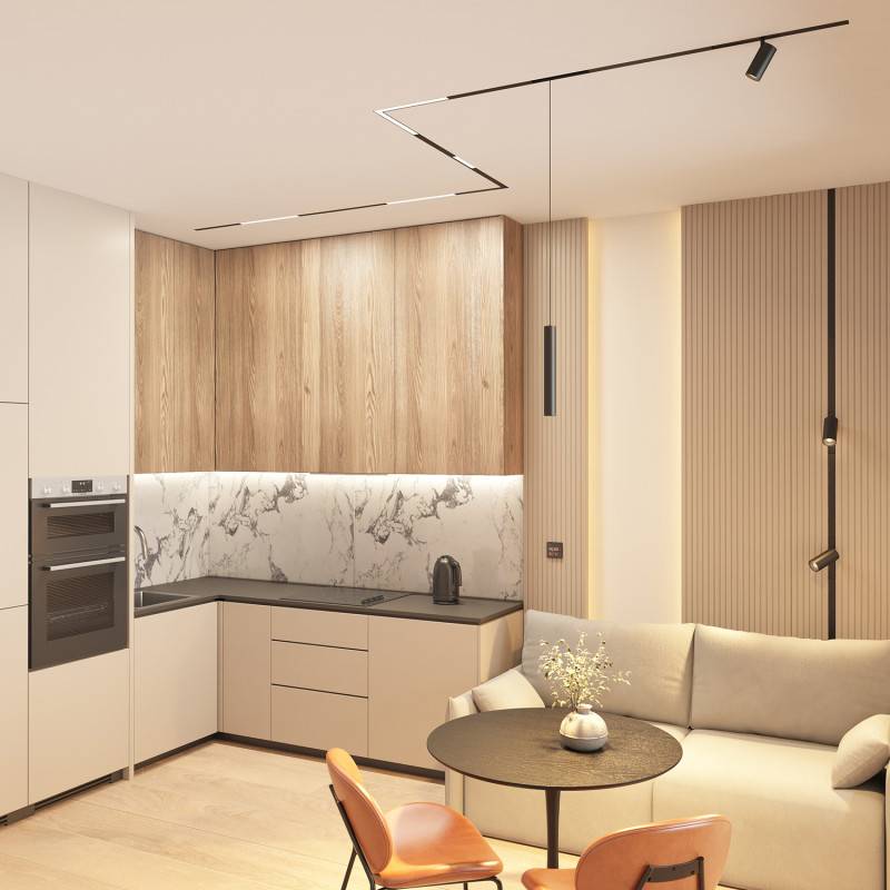 Настенная панель управления Denkirs DK7405-BK