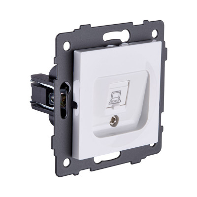 Розетка KOLLINGER REA-018WH