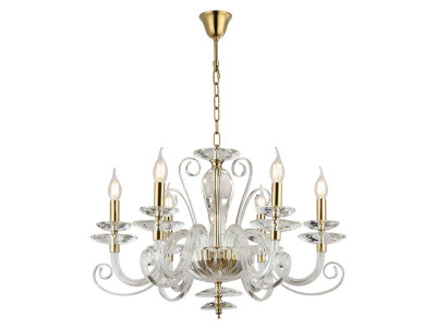 Подвесная люстра Newport 8576/C gold polished