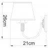 Бра ARTE Lamp A3579AP-1AB
