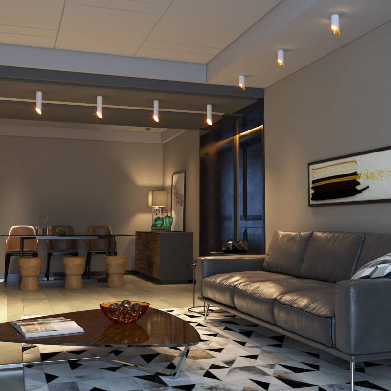 Накладной светильник Elektrostandard DLN114 GU10 белый/золото