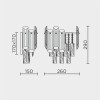 Бра MODELUX ML.7088.290 CR