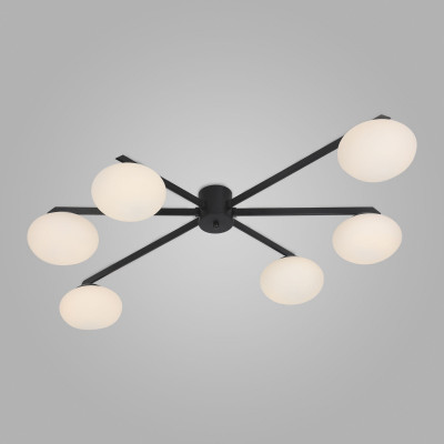 Накладная люстра Eurosvet 70220/6 черный