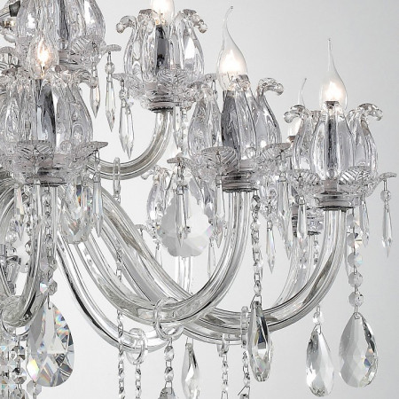 Подвесная люстра Lucia Tucci Ashanti Ashanti 1250.18 clear