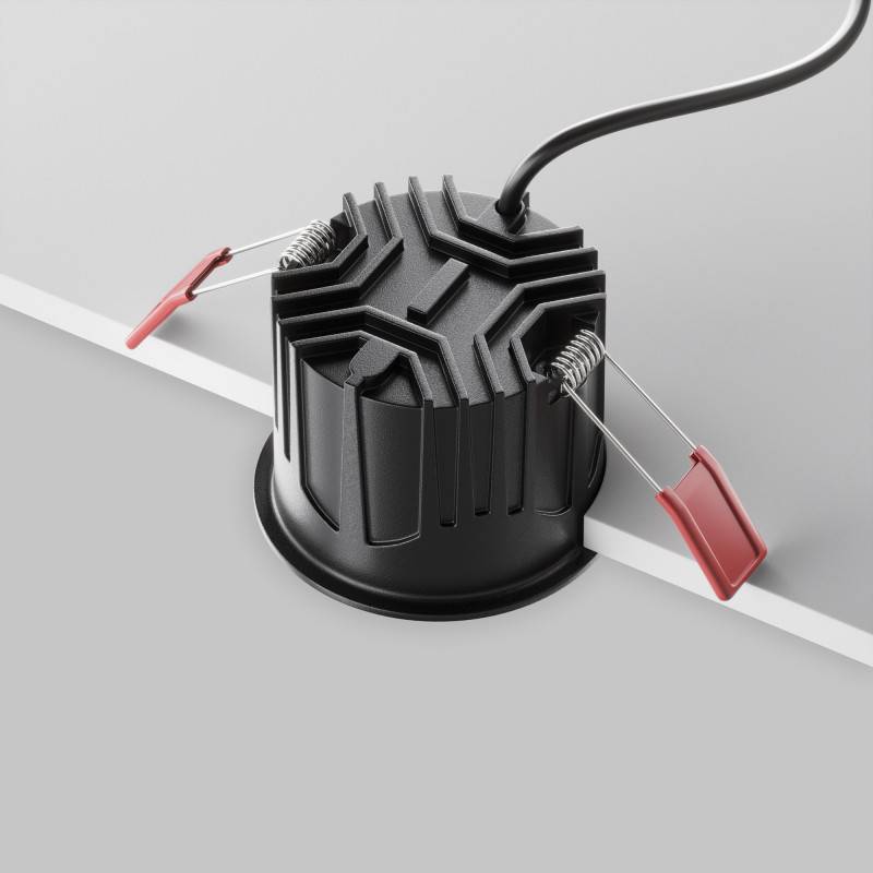 Встраиваемый светильник Maytoni Technical DL043-01-15W3K-RD-B-1