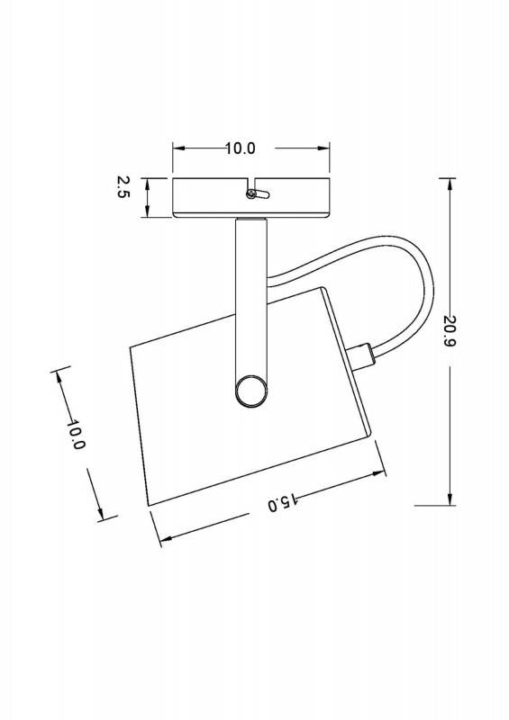 Спот Freya FR4004WL-01WB