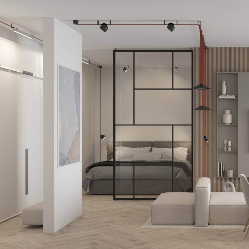 Светильник на шине Denkirs DK5547-BK