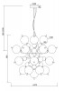 Подвесная люстра Maytoni MOD133PL-06BS