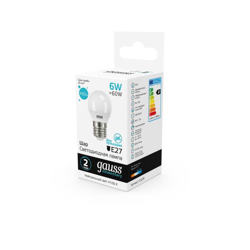 Светодиодная лампа Gauss 53226