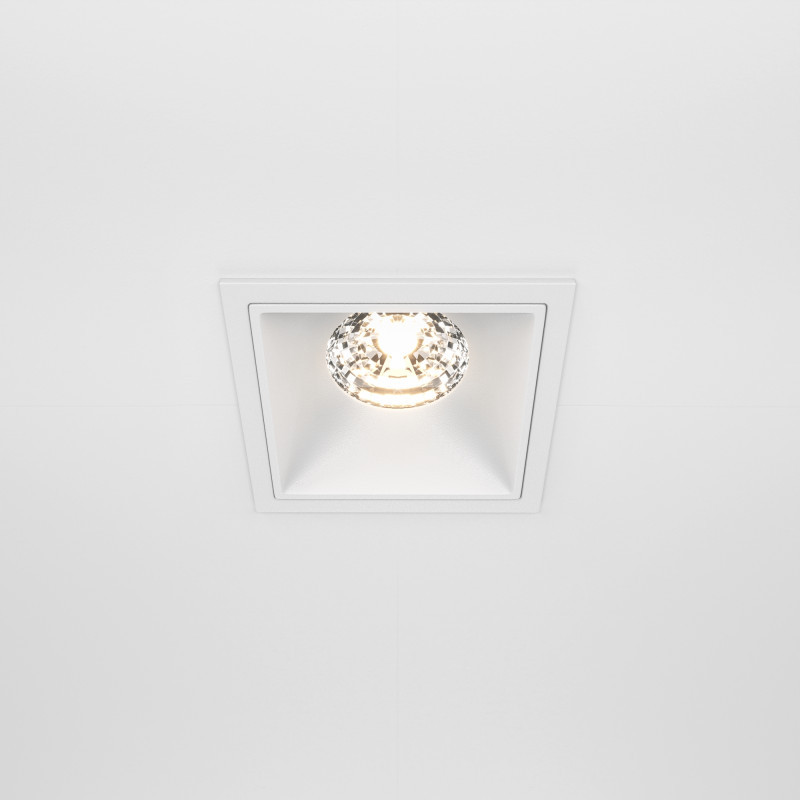 Встраиваемый светильник Maytoni Technical DL043-01-15W3K-D-SQ-W
