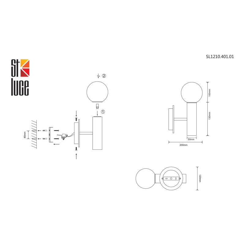 Бра ST-Luce SL1210.401.01