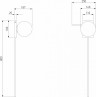 Бра Eurosvet Fredo 40033/1 золото