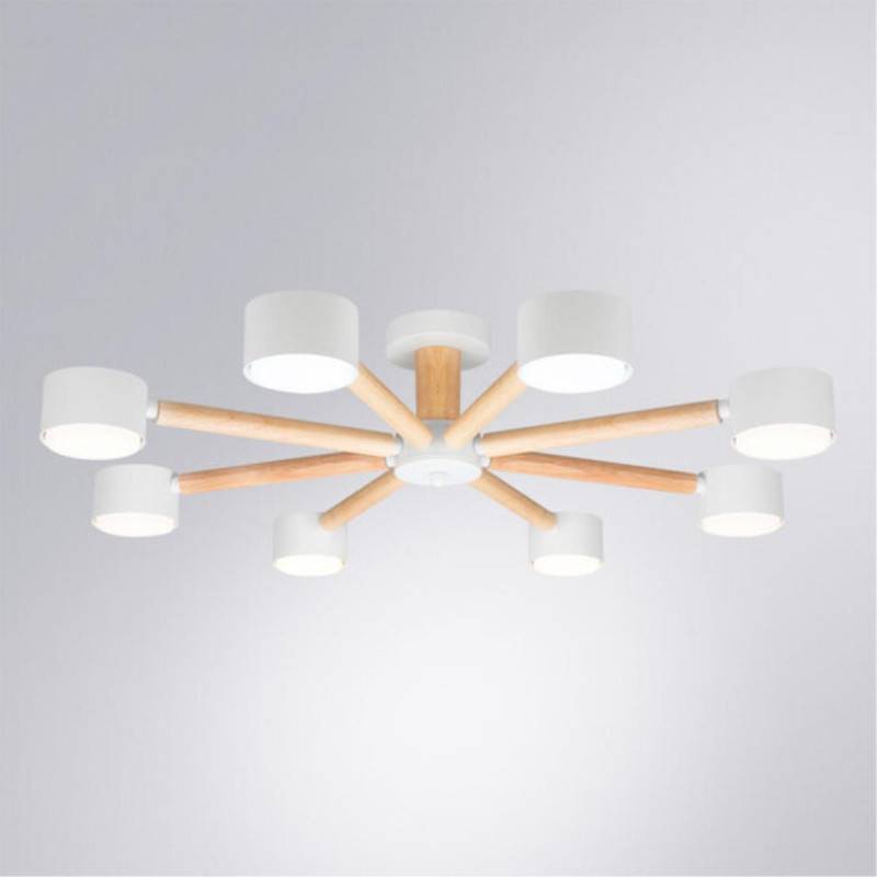 Люстра на штанге ARTE Lamp A1624PL-8WH