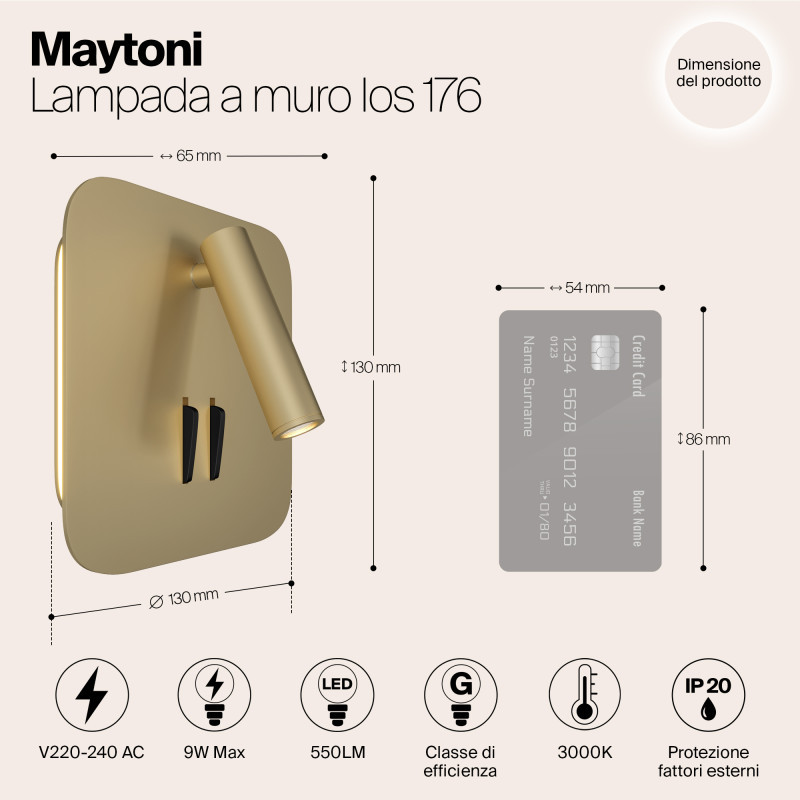 Спот Maytoni Technical C175-WL-01-6W-MG