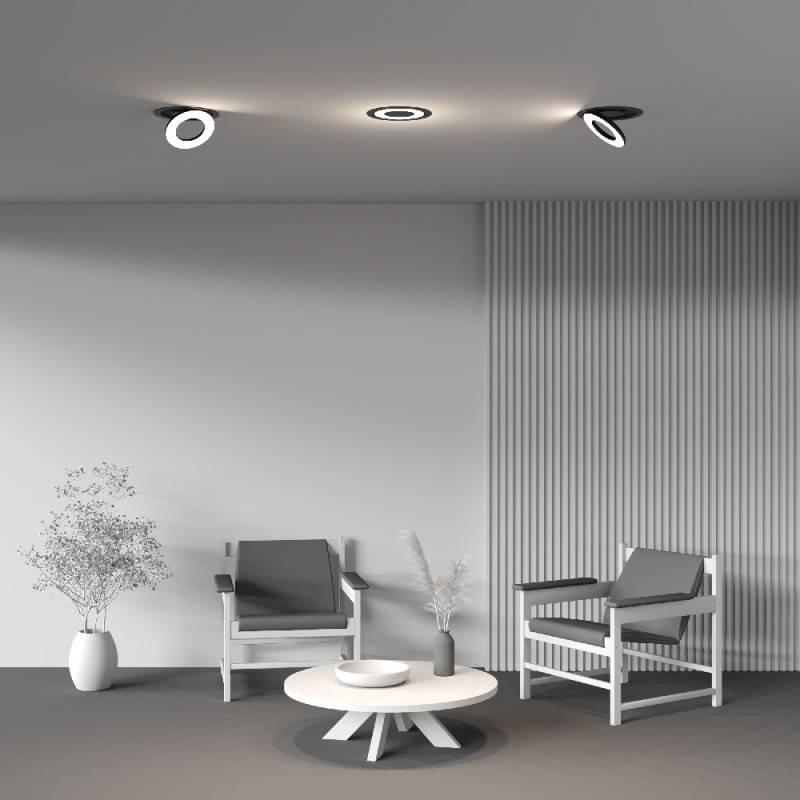 Встраиваемый светильник Maytoni Technical DL102-12W4K-B