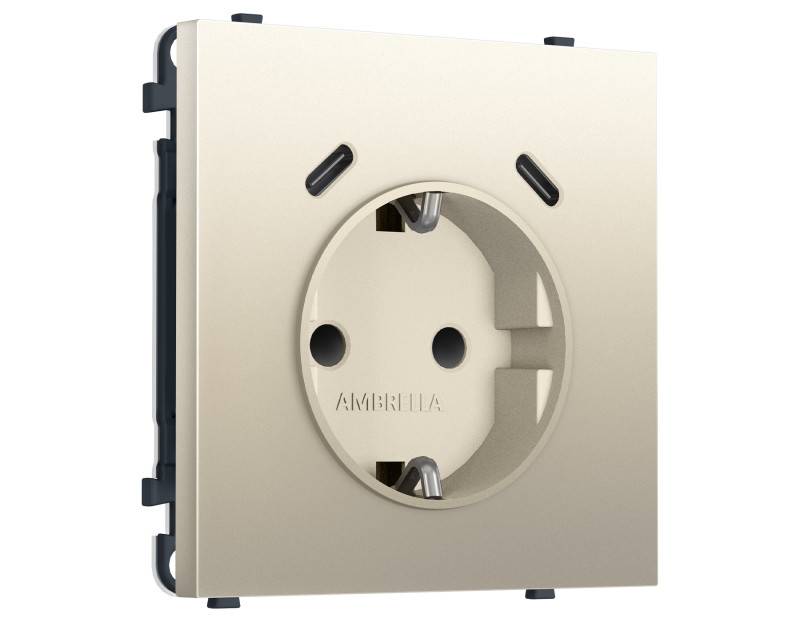 Розетка Ambrella Volt MS550510