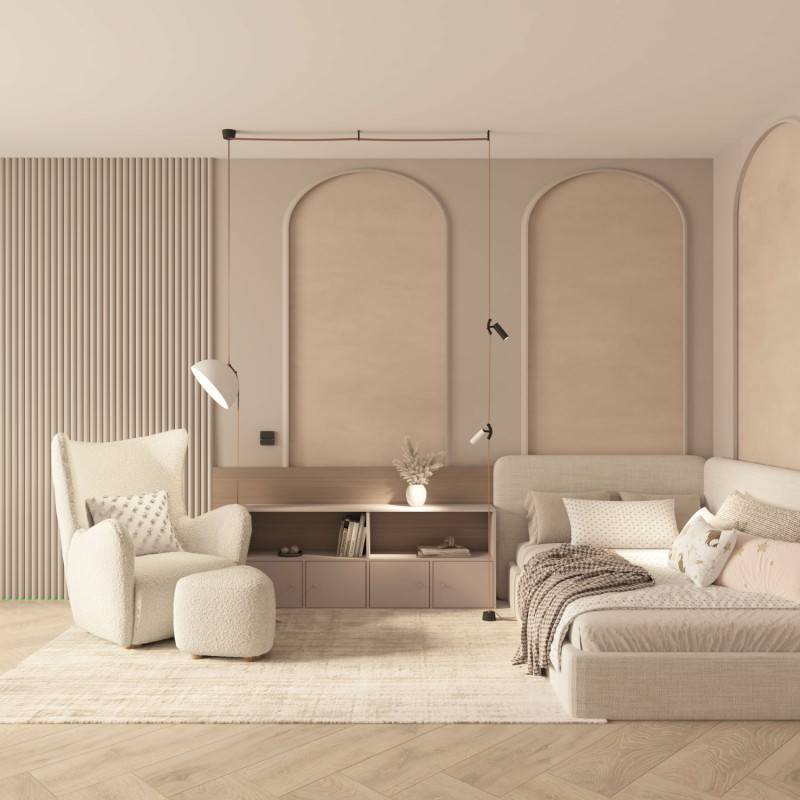 Светильник на шине Denkirs DK5547-BW+BK