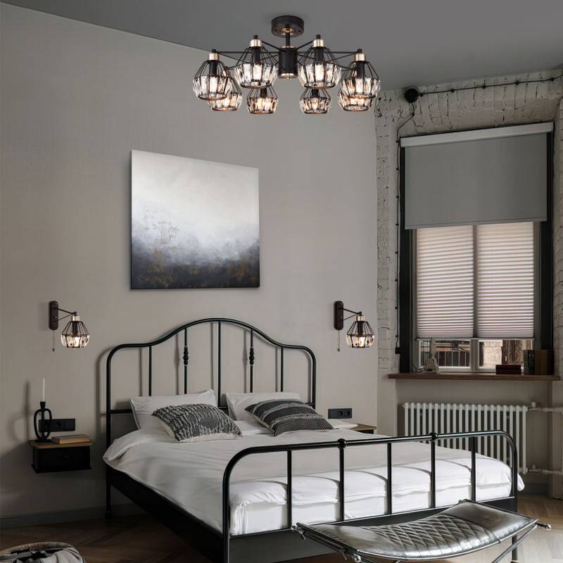 Бра Eurosvet 70075/1 черный