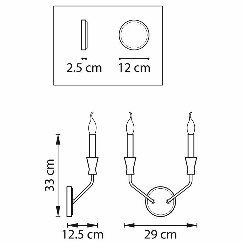 Бра Lightstar 732527