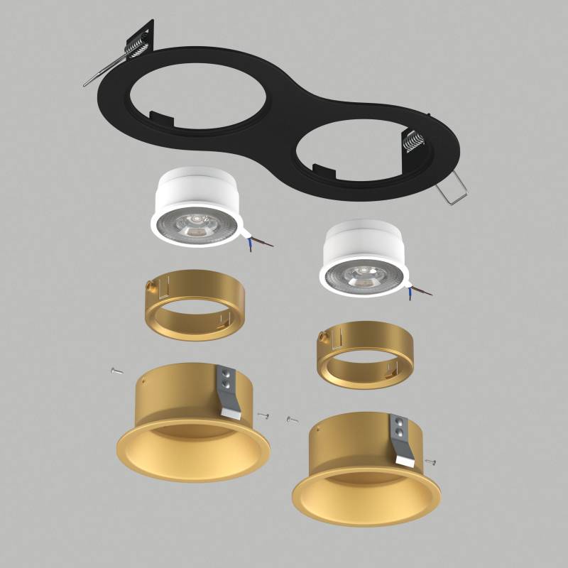 Встраиваемый светильник Lightstar D6270303GMOD