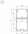 Профиль накладной Arlight SL-LINE 042901