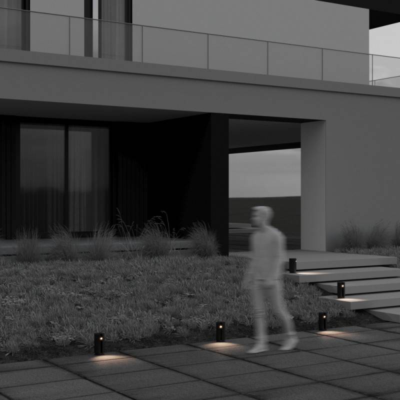 Садово-парковый светильник Maytoni O468FL-L3B3K