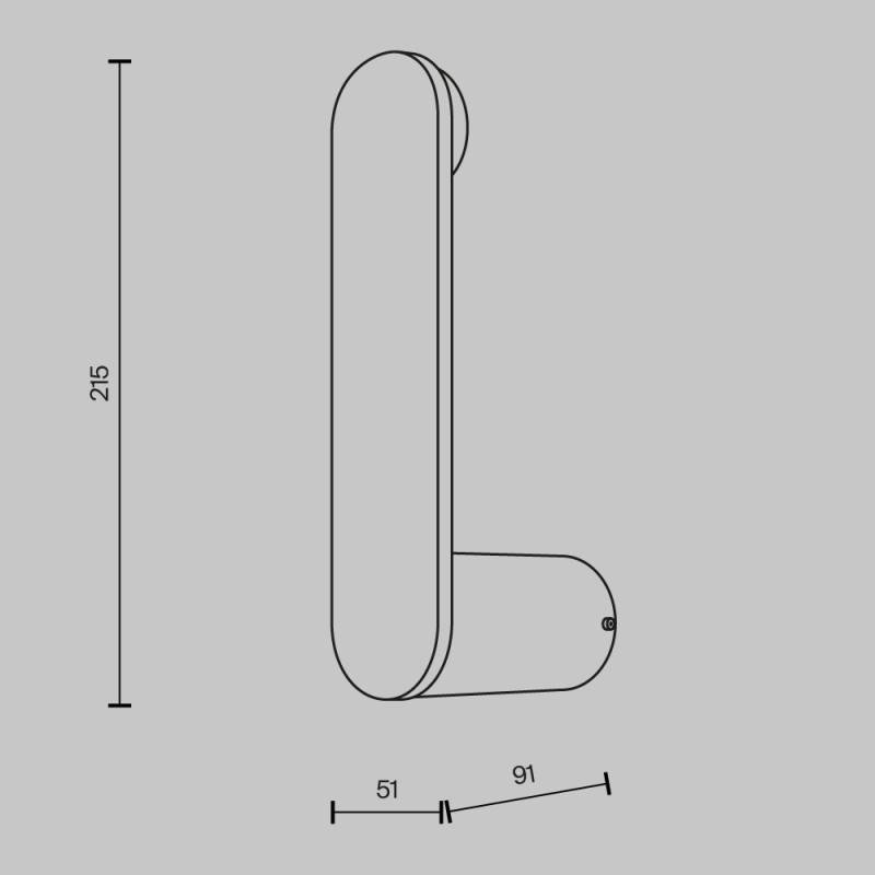 Бра Maytoni MOD356WL-L4W3K