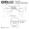 Накладная люстра Citilux CL226A161