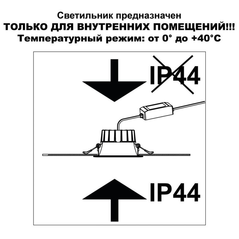 Влагозащищенный светильник Novotech 359559