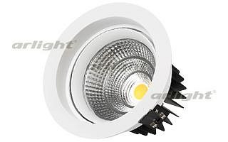 Встраиваемый светильник Arlight LTD-140WH 25W Warm White 60deg
