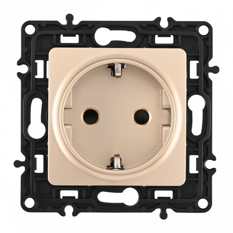 Розетка Arte Milano 217.40-1.shampan