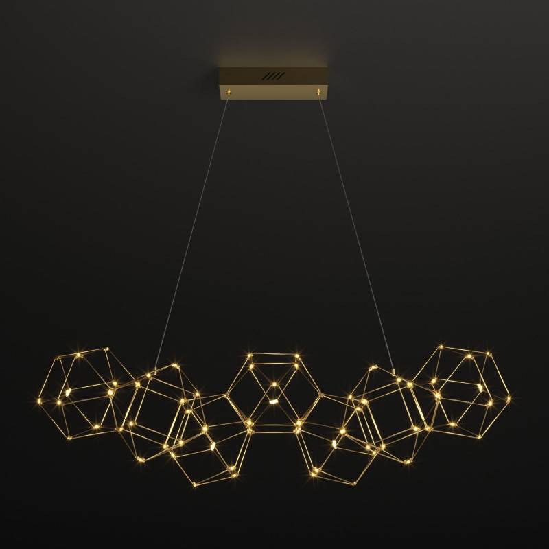 Подвесная люстра Eurosvet 90168/7 медь