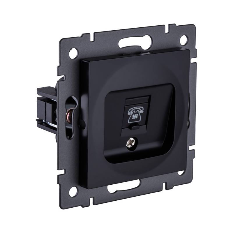 Розетка KOLLINGER REA-009BK