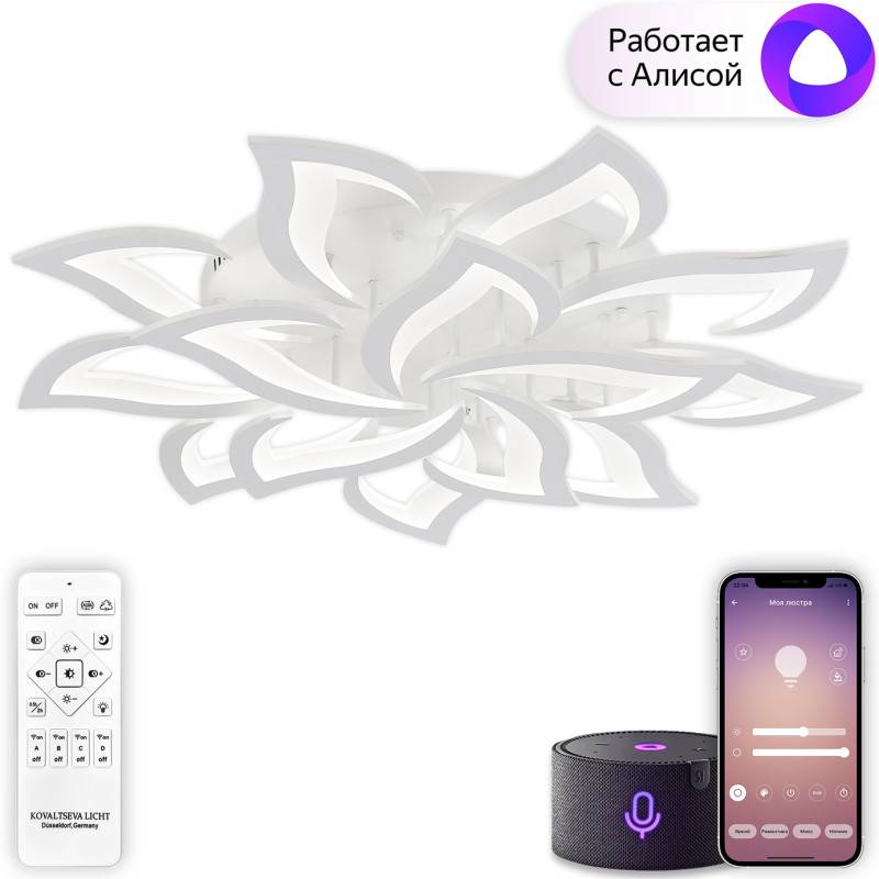 Накладная люстра Natali Kovaltseva LED SMART 84024