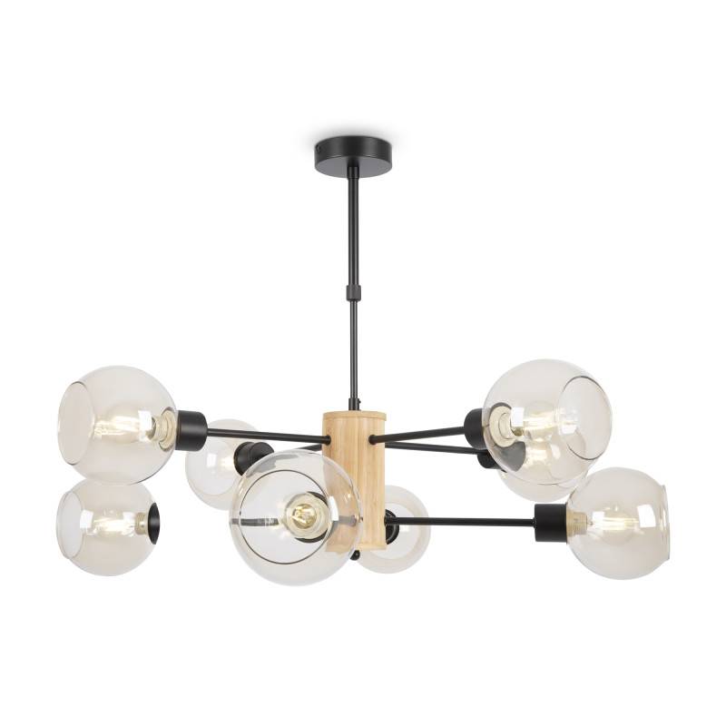 Люстра на штанге Freya FR5055PL-08B