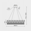 Подвесная люстра MODELUX ML.7039.800 GD