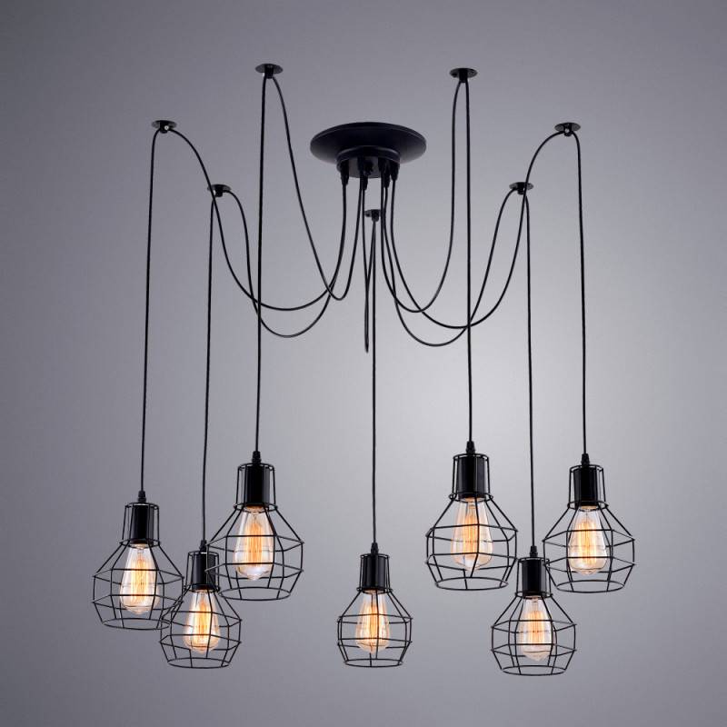 Подвесной светильник ARTE Lamp A1109SP-7BK