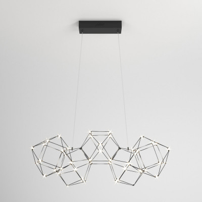 Подвесная люстра Eurosvet 90168/5 черный жемчуг