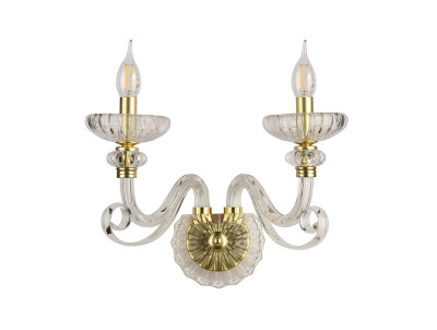 Бра Newport 8622/A mat.soft gold clear