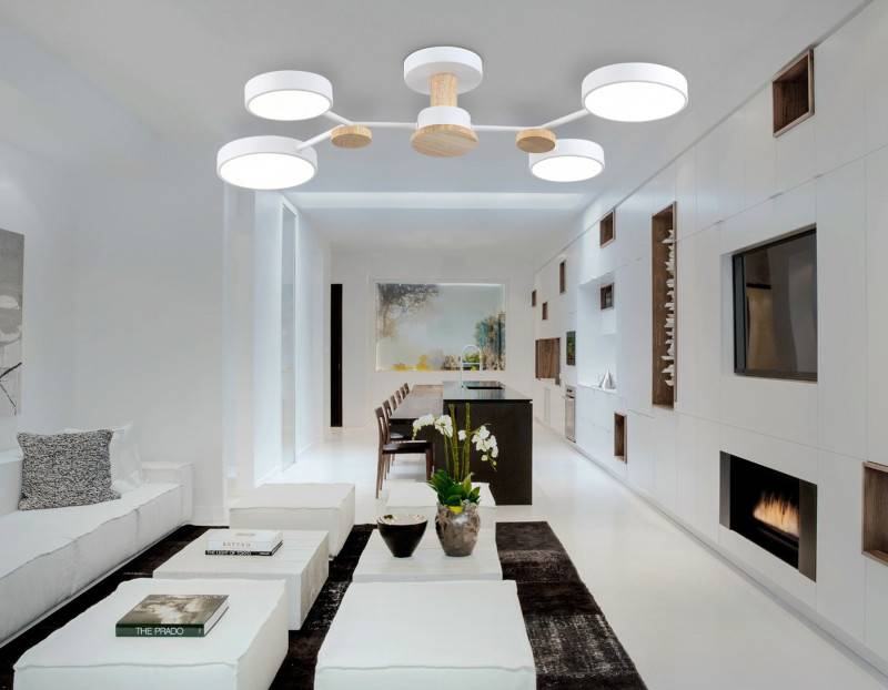 Люстра на штанге Ambrella Light FL4858