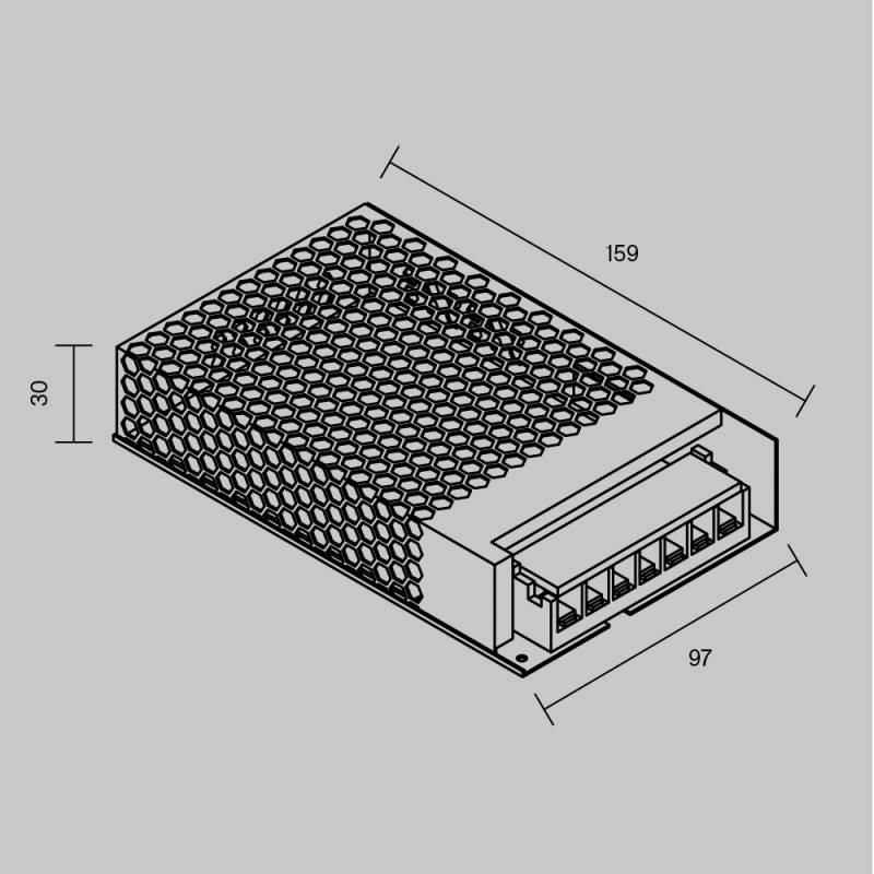 Блок питания для светодиодной ленты Maytoni Technical 811009
