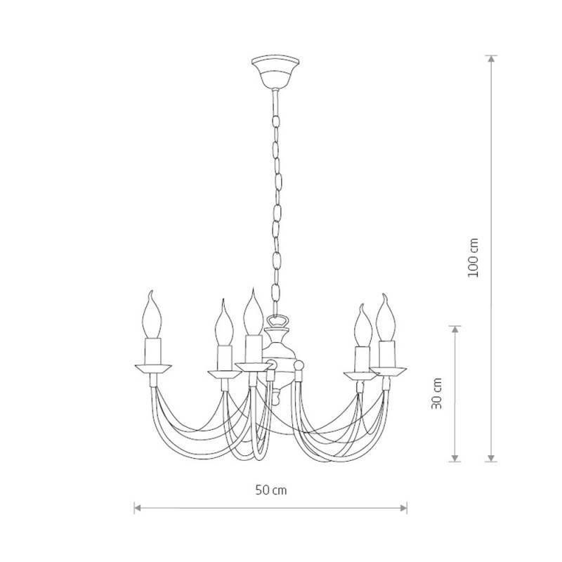 Подвесная люстра Nowodvorski 205