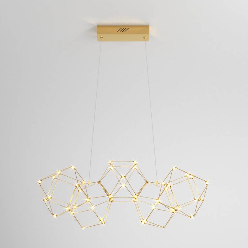 Подвесная люстра Eurosvet 90168/5 медь