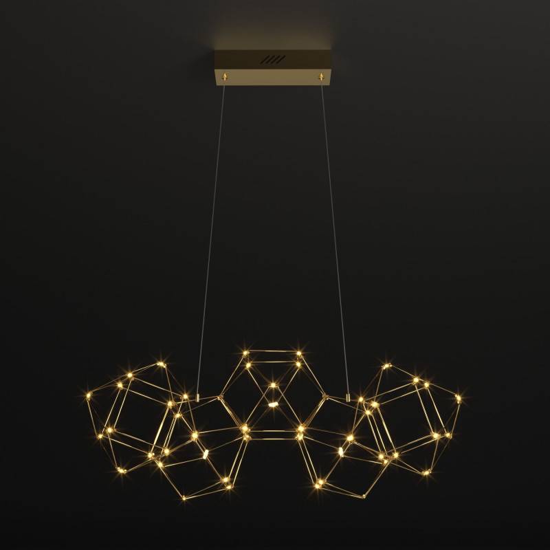 Подвесная люстра Eurosvet 90168/5 медь