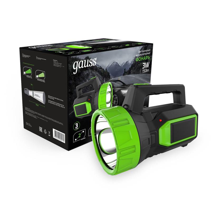 Фонарь Gauss GF604